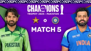 The Epic Cricket Rivalry: Pakistan vs. India.