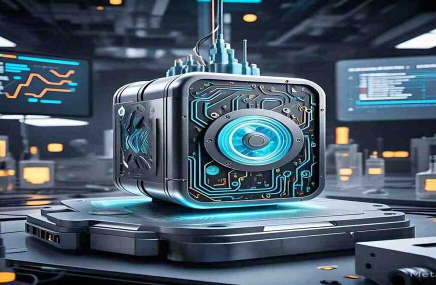 AN AI GENERATED IMAGE FOR ARTICLE RELATED TO A INVENTION OF LONG LASTING BATTERY